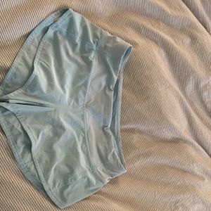 Lululemon light blue shorts